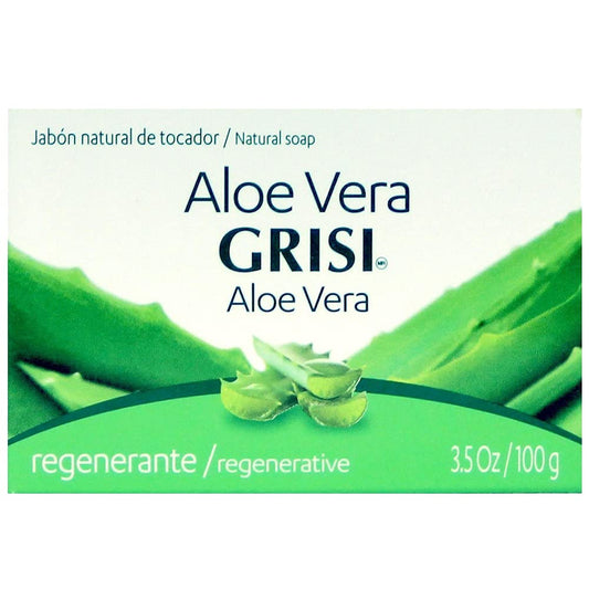 Grisi single soap bar close-up revealing smooth surface and size benefit