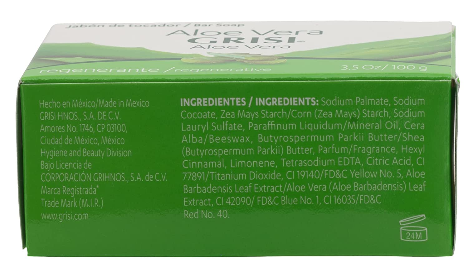 Six Grisi bars stacked to show multi-pack convenience benefit