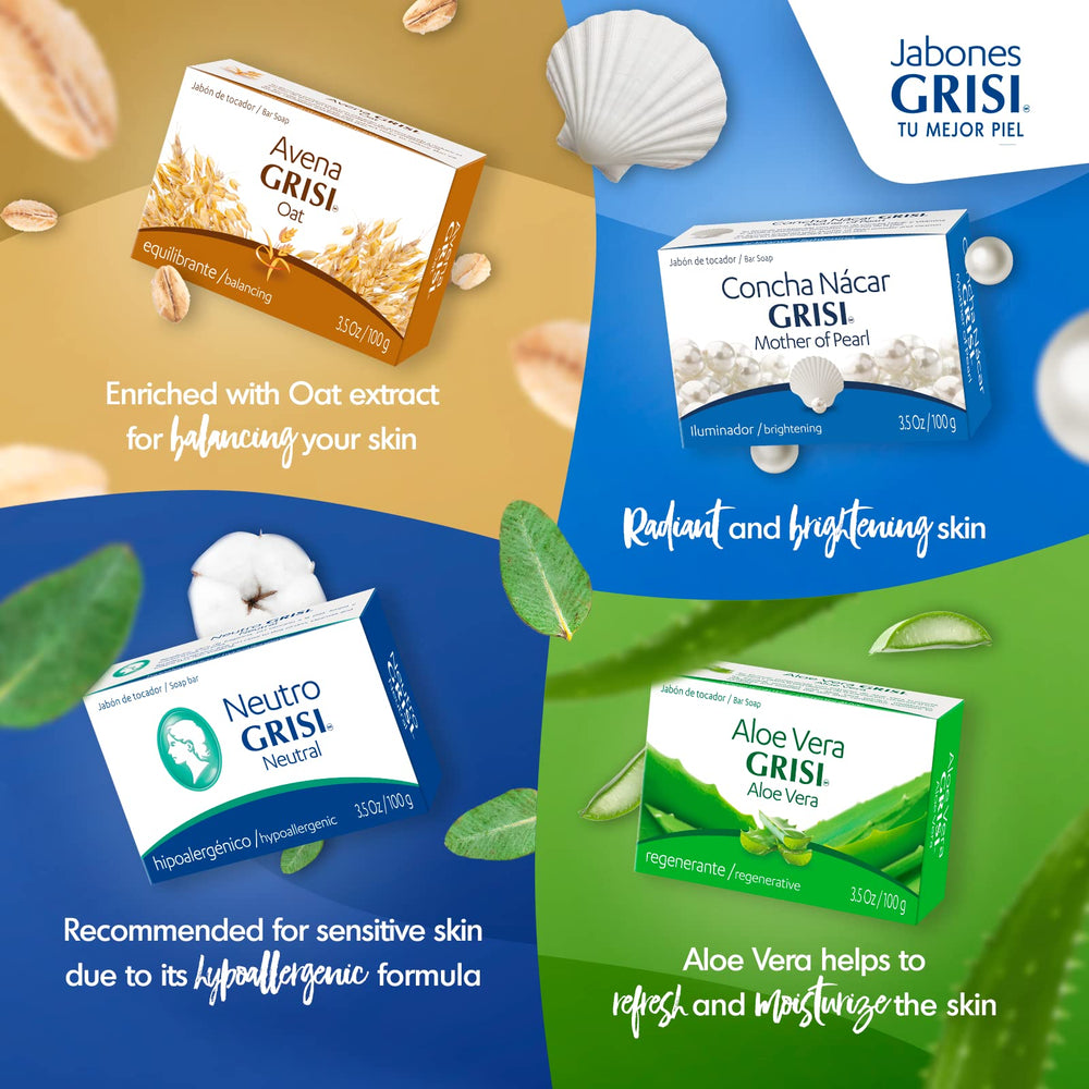 Grisi soap placed on bathroom sink showing everyday use convenience