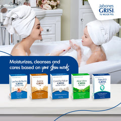 Grisi bar in hand for scale showing travel-friendly size benefit