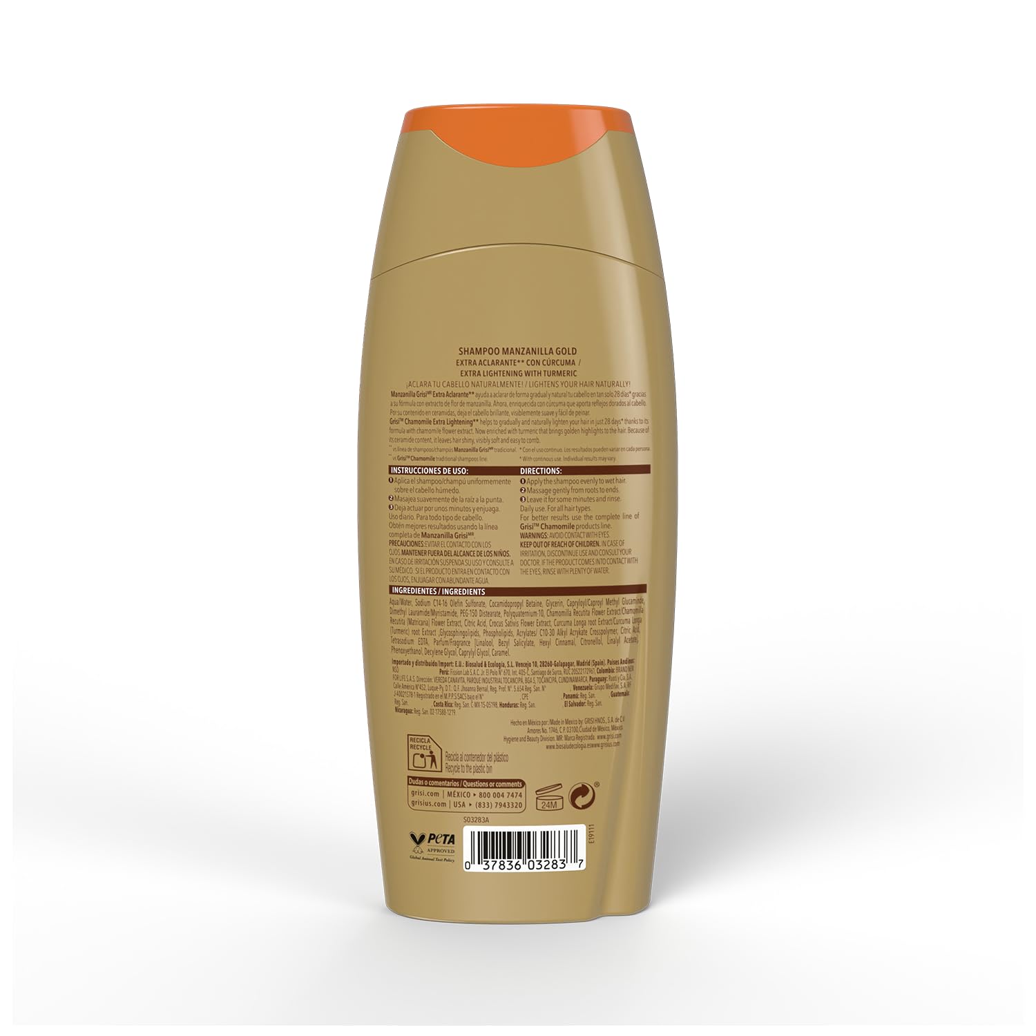 Manzanilla Grisi bottle on beach towel illustrating sun-kissed brightening results