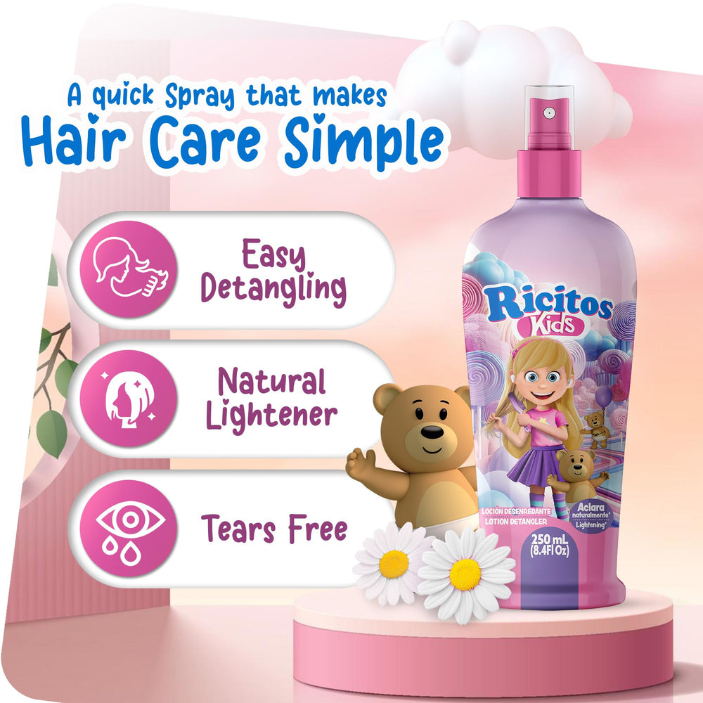 Grisi Ricitos lotion texture on a hair strand highlighting smoothness and soft shine