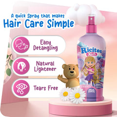 Grisi Ricitos lotion texture on a hair strand highlighting smoothness and soft shine