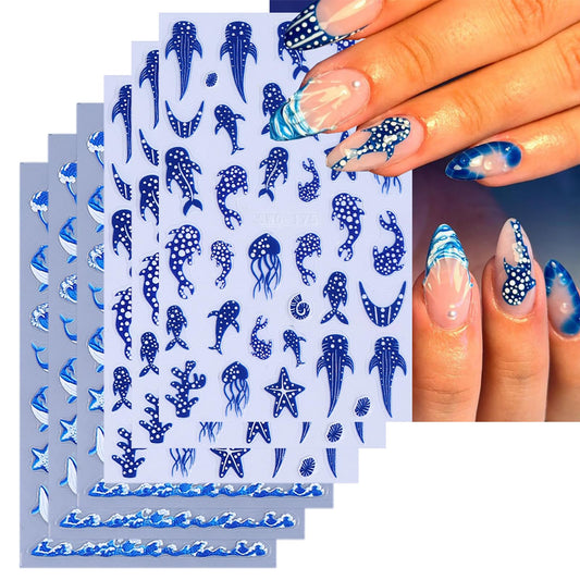 GRITOSE close-up whale shark decal highlighting raised details and vivid color