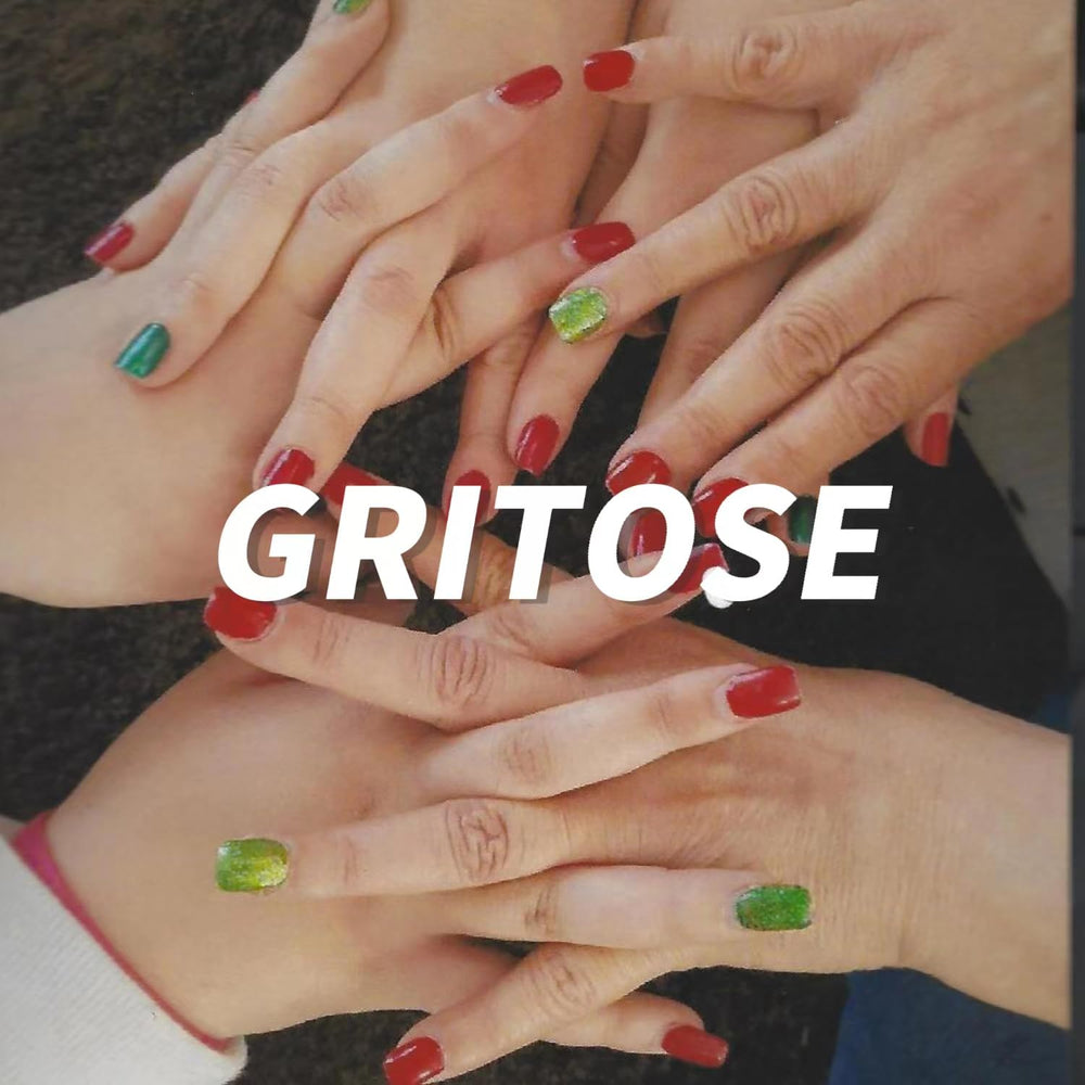 GRITOSE size comparison next to coin showing scale and realistic length visualization benefit