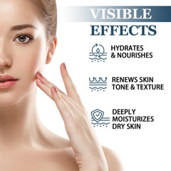 Grospe application on hand demonstration highlighting easy targeted hydration benefit