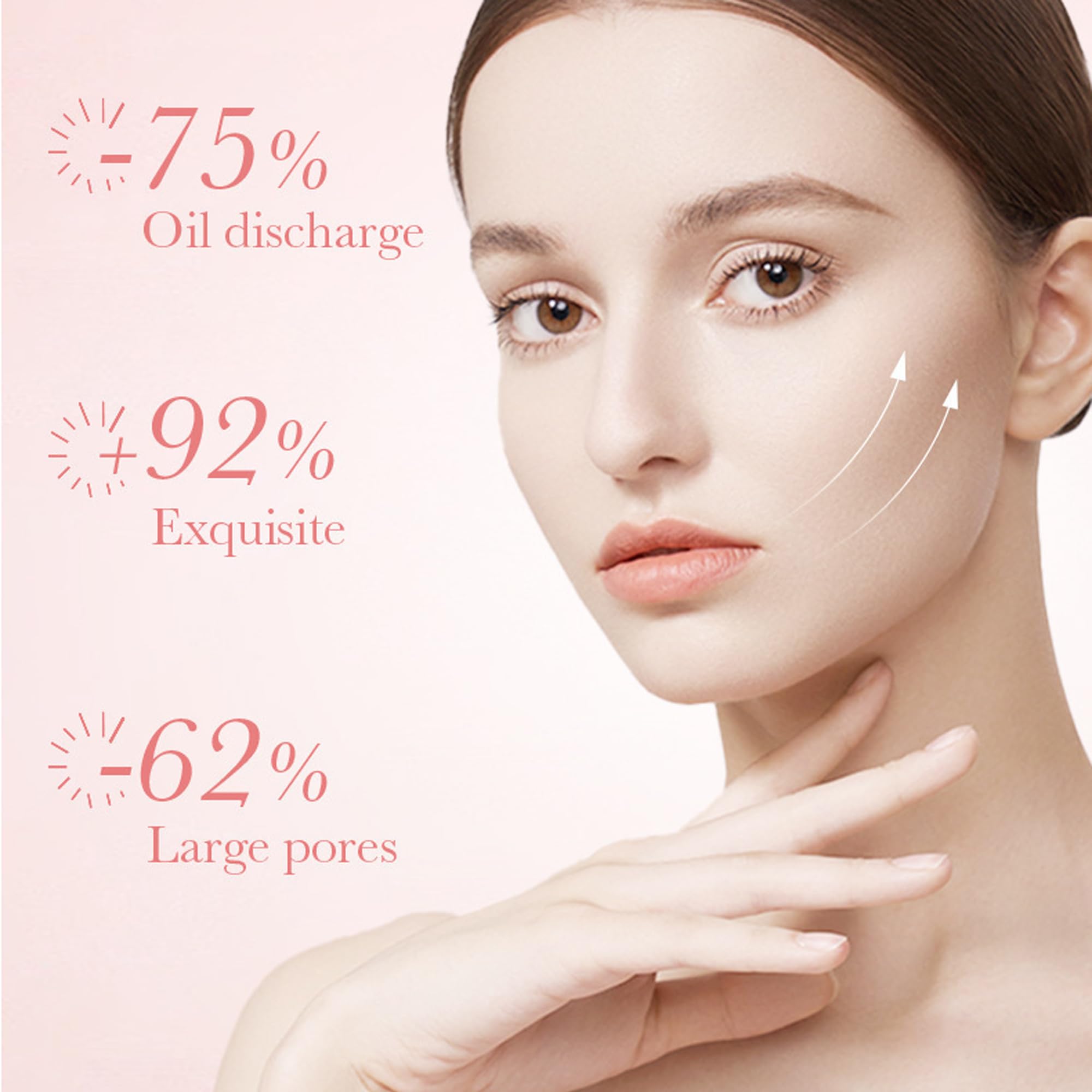 Grospe cream spread on hand demonstrating lightweight feel and quick finish