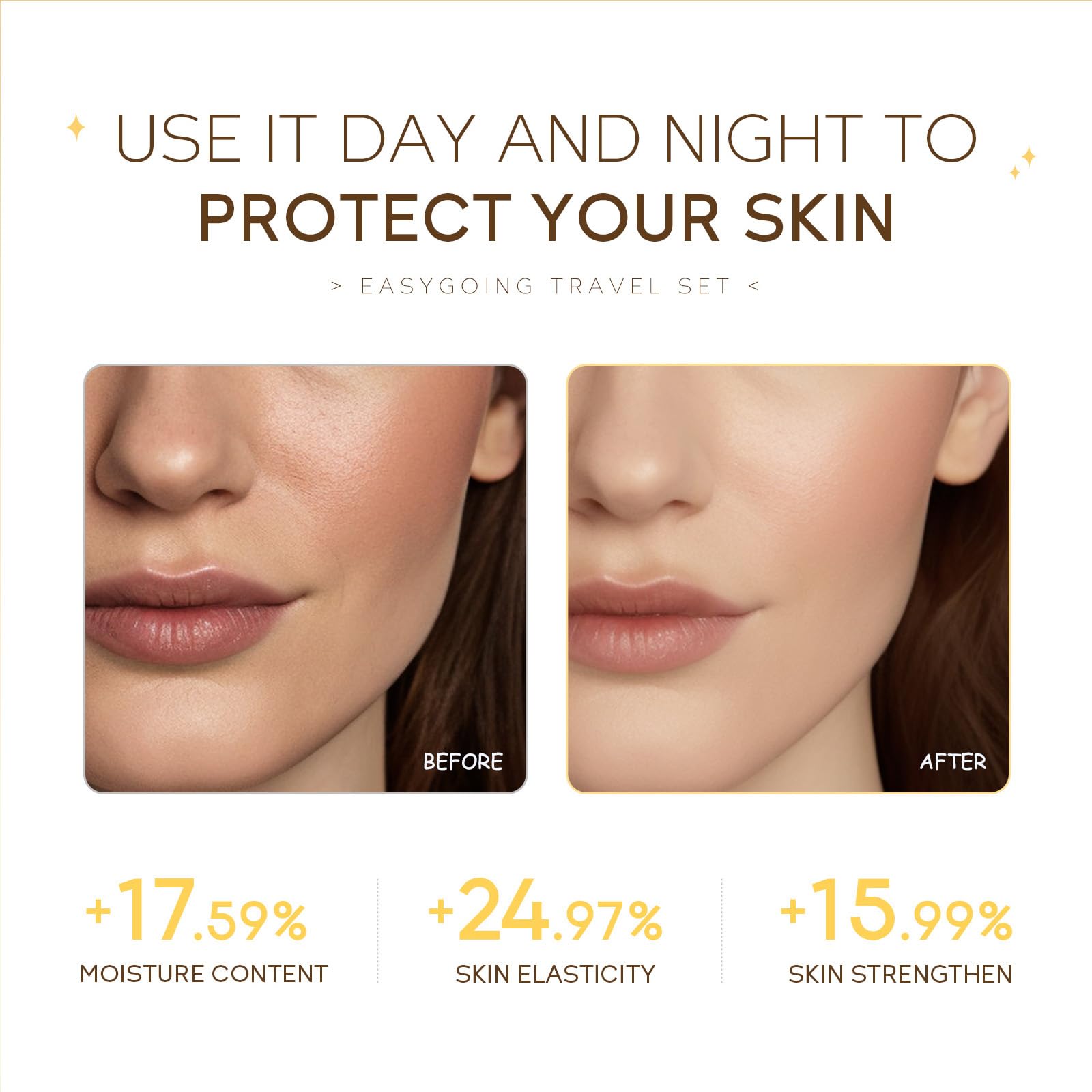 Grospe cream texture swatch on skin highlighting lightweight absorption and smooth finish