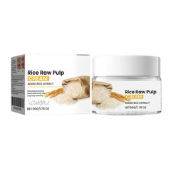 Grospe front packaging rice cream showing jar and label for clear product ID and benefit