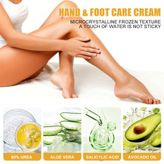 Grospe in a bathroom routine setting demonstrating daily foot care use