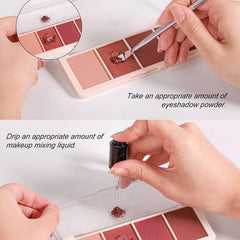Grospe revived mascara wand in use, restores wand performance and improves smooth coating