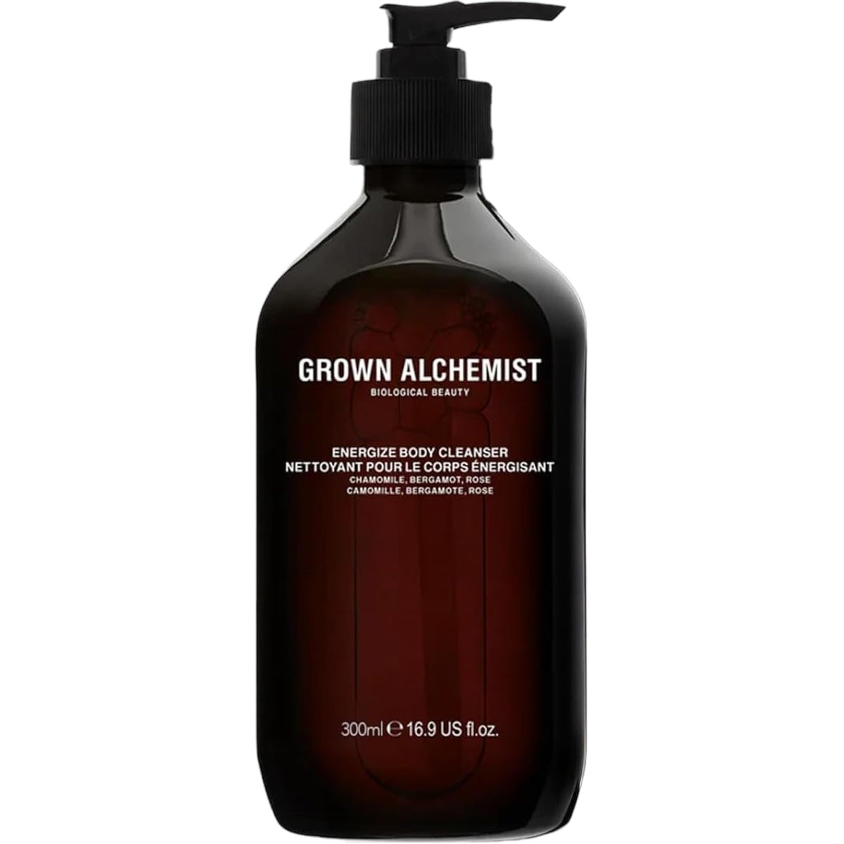 Grown Alchemist front bottle shows clean design and volume benefit