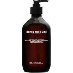 Grown Alchemist front bottle view showing clean design and energizing benefit