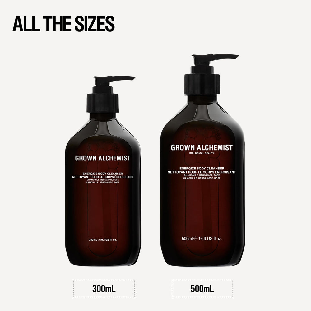Grown Alchemist on bathroom shelf suggesting spa-like routine benefit