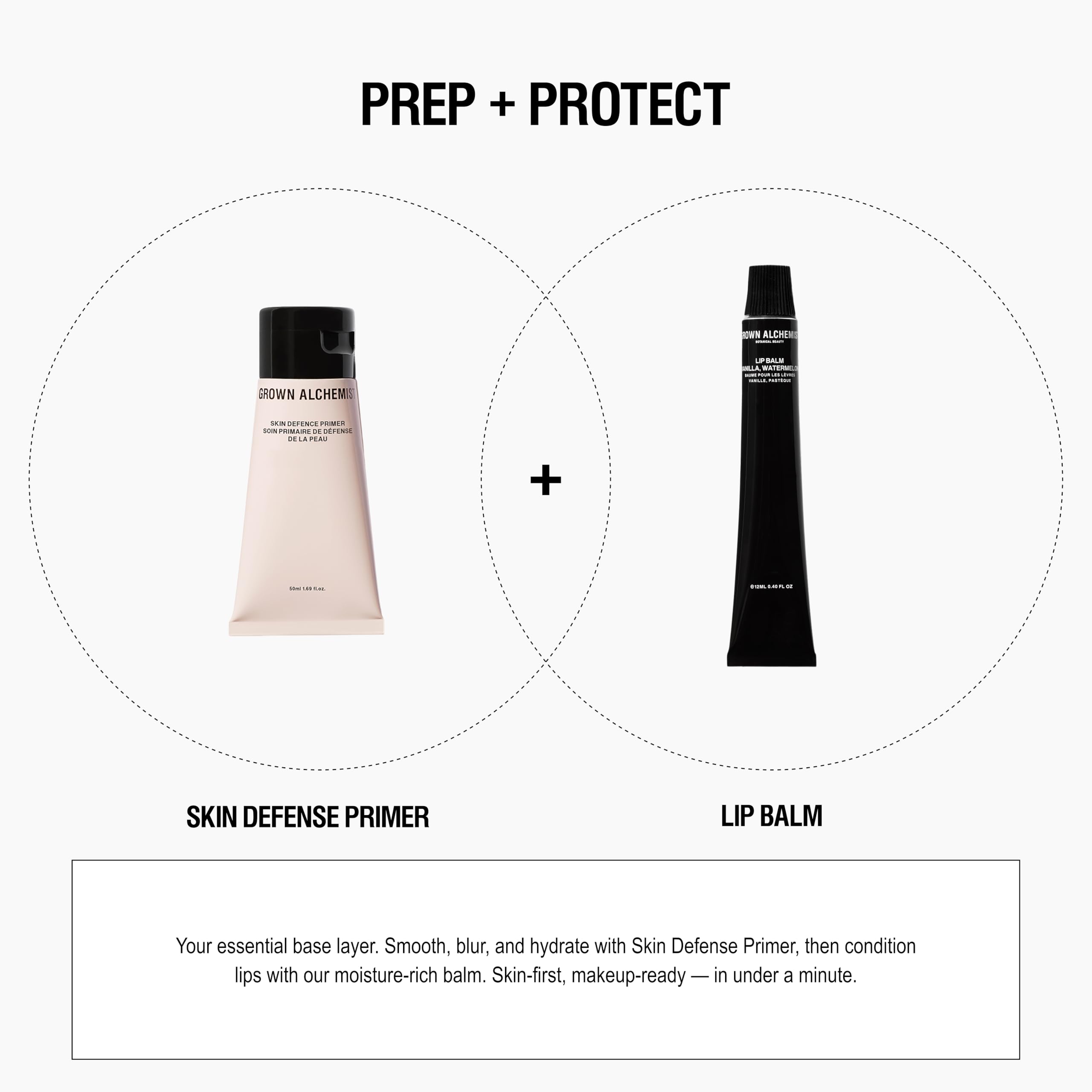 Grown Alchemist ingredient bottle displaying natural actives and nourishment benefit