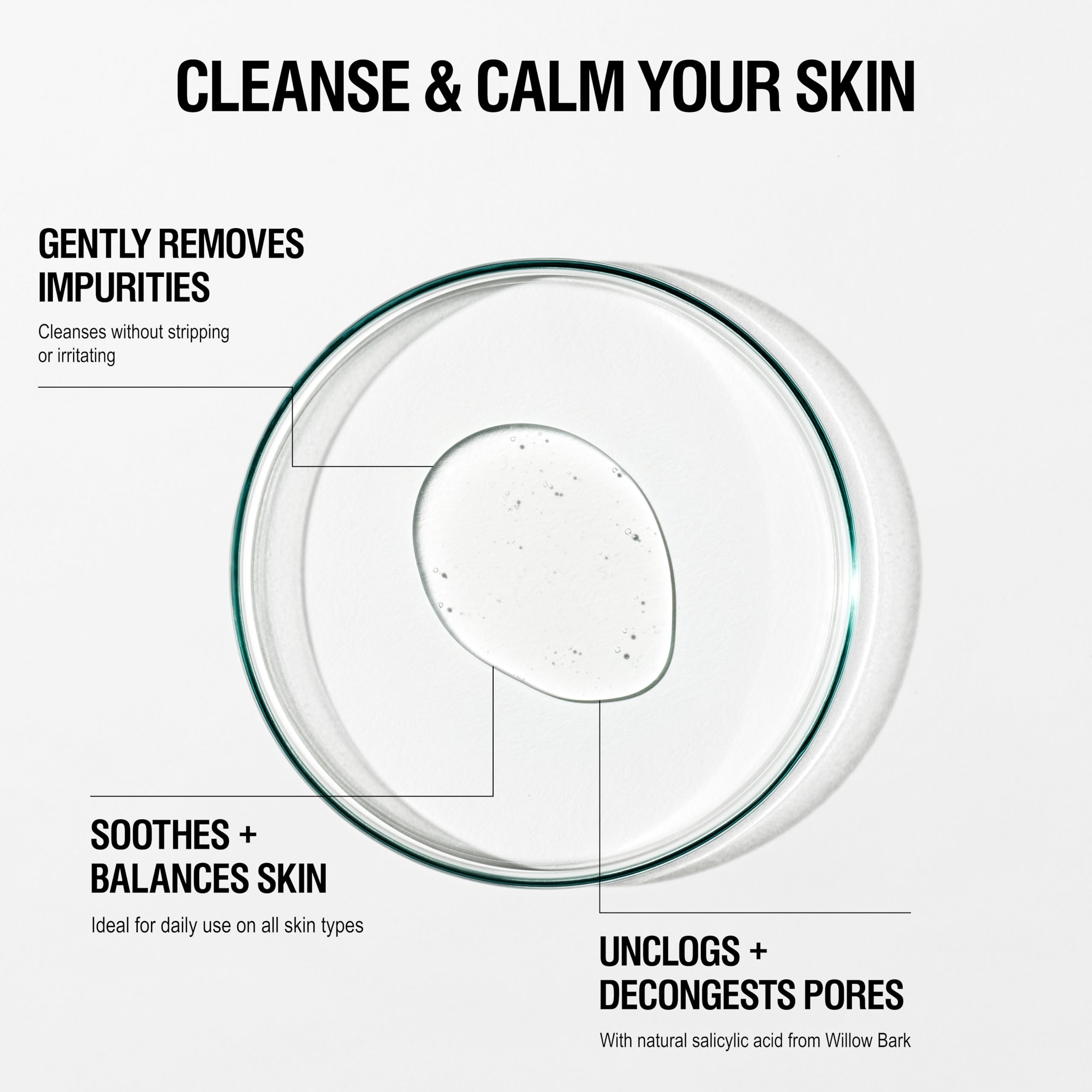 Grown Alchemist close-up gel texture illustrating lightweight hydration benefits