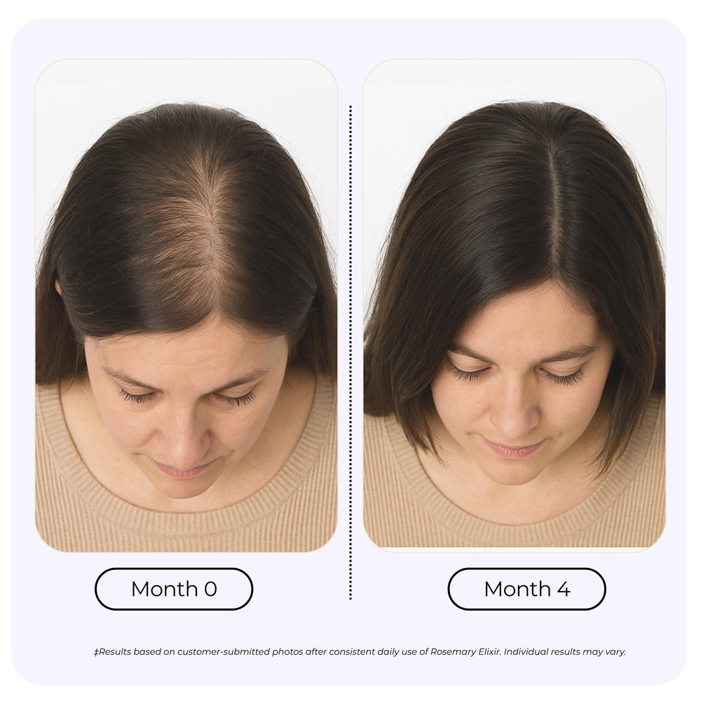 GROWPLEX dropper texture showing lightweight oil consistency benefit