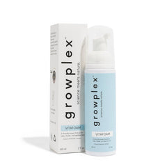GROWPLEX front bottle view showing label and clinical-strength benefit