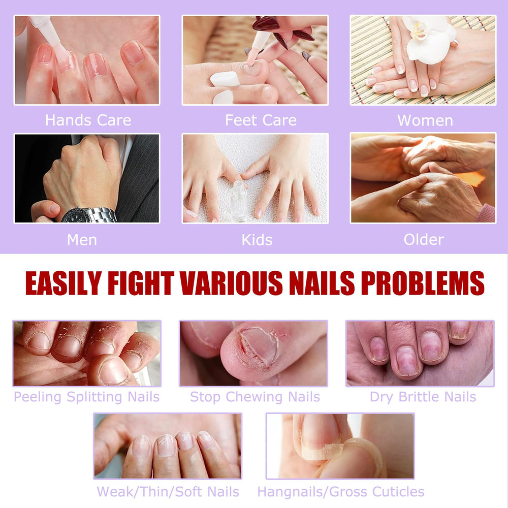 GRUNIL lifestyle manicure scene with pens beside hands for salon-quality finishing