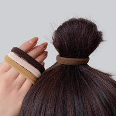 Grutyopkn active woman running with ponytail showing secure hold during exercise