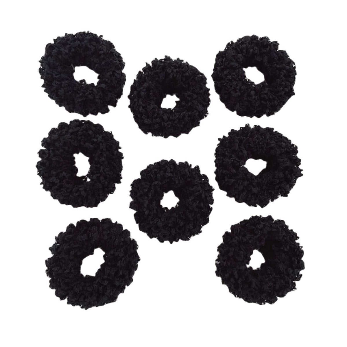 Grutyopkn front packaging showing black scrunchie and included set benefit