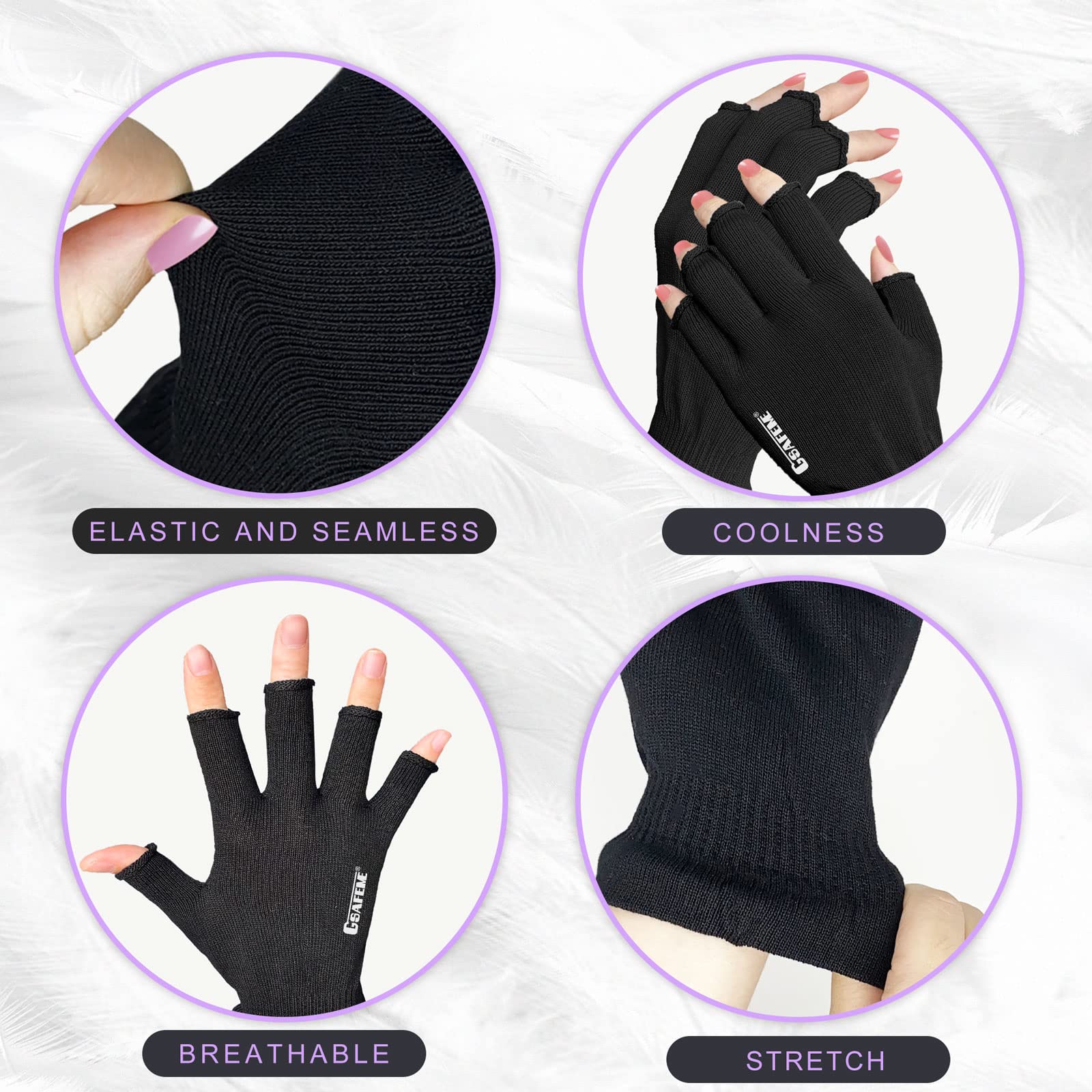 GSAFEME close-up cotton texture for breathable moisture retention