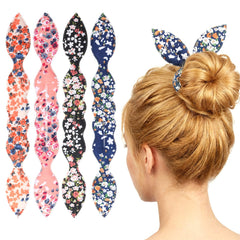 Gsbnjuy front view showing four-color bun makers and quick styling benefit