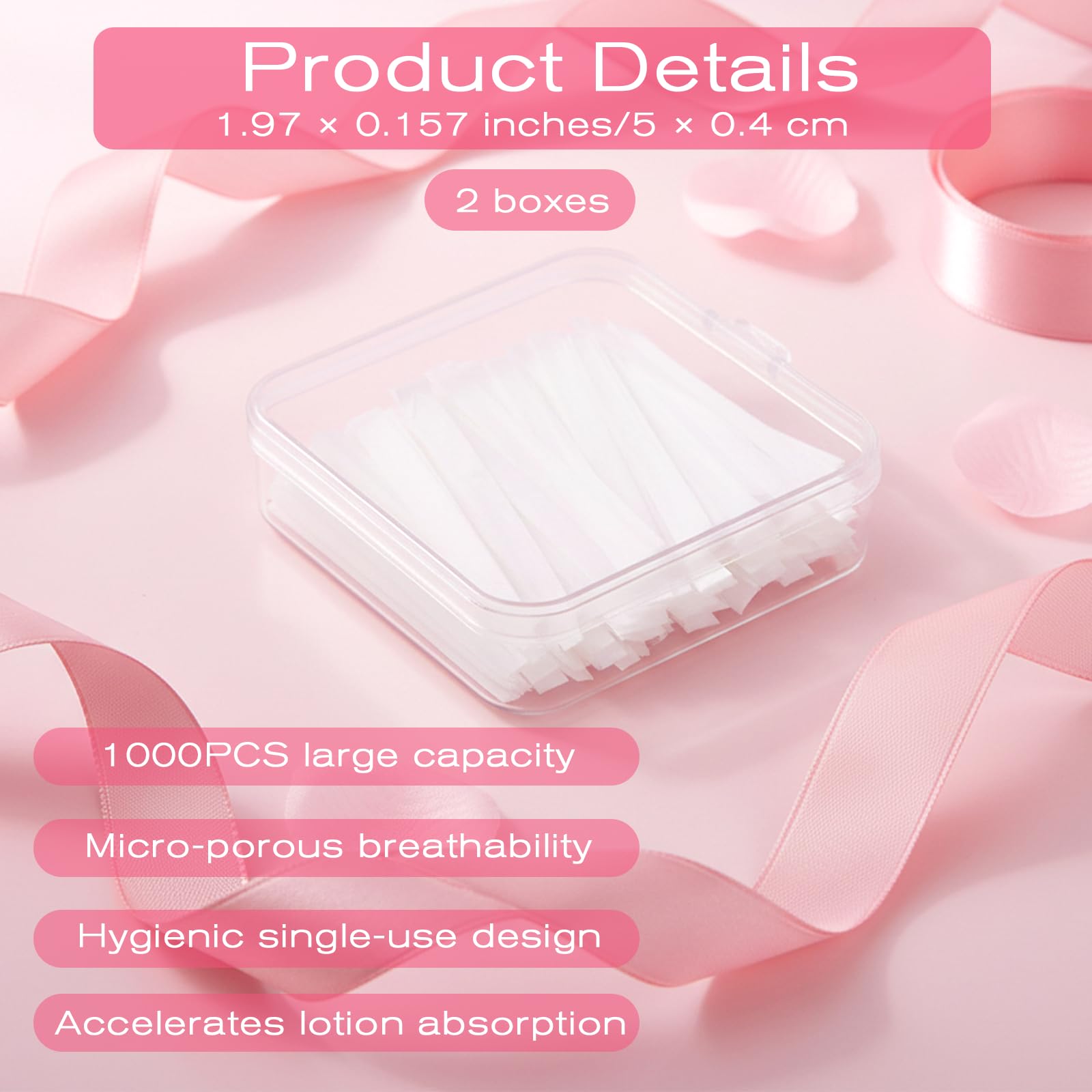 Gsbnjuy open box with 1000 sheets visible for easy access and quick restock