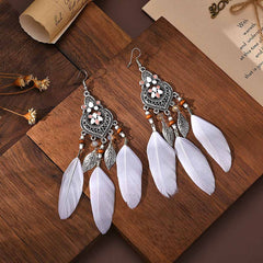 Gsoanrs close-up of feather detail highlighting texture and movement comfort