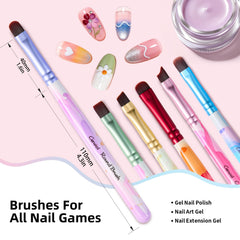 GSWOI brush after cleaning showing intact bristles and quick-dry benefit