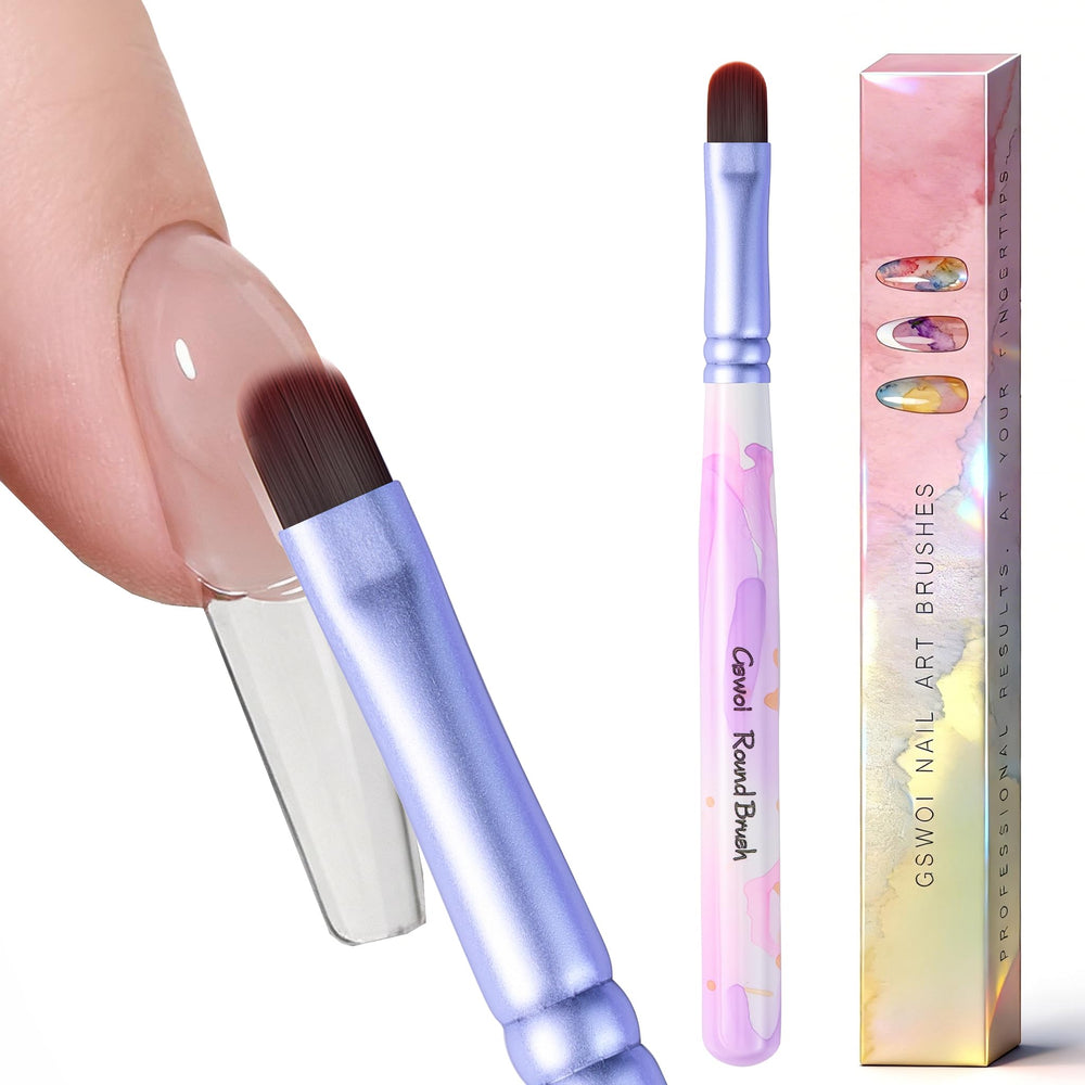 GSWOI oval brush front view showing shape and color for precise application