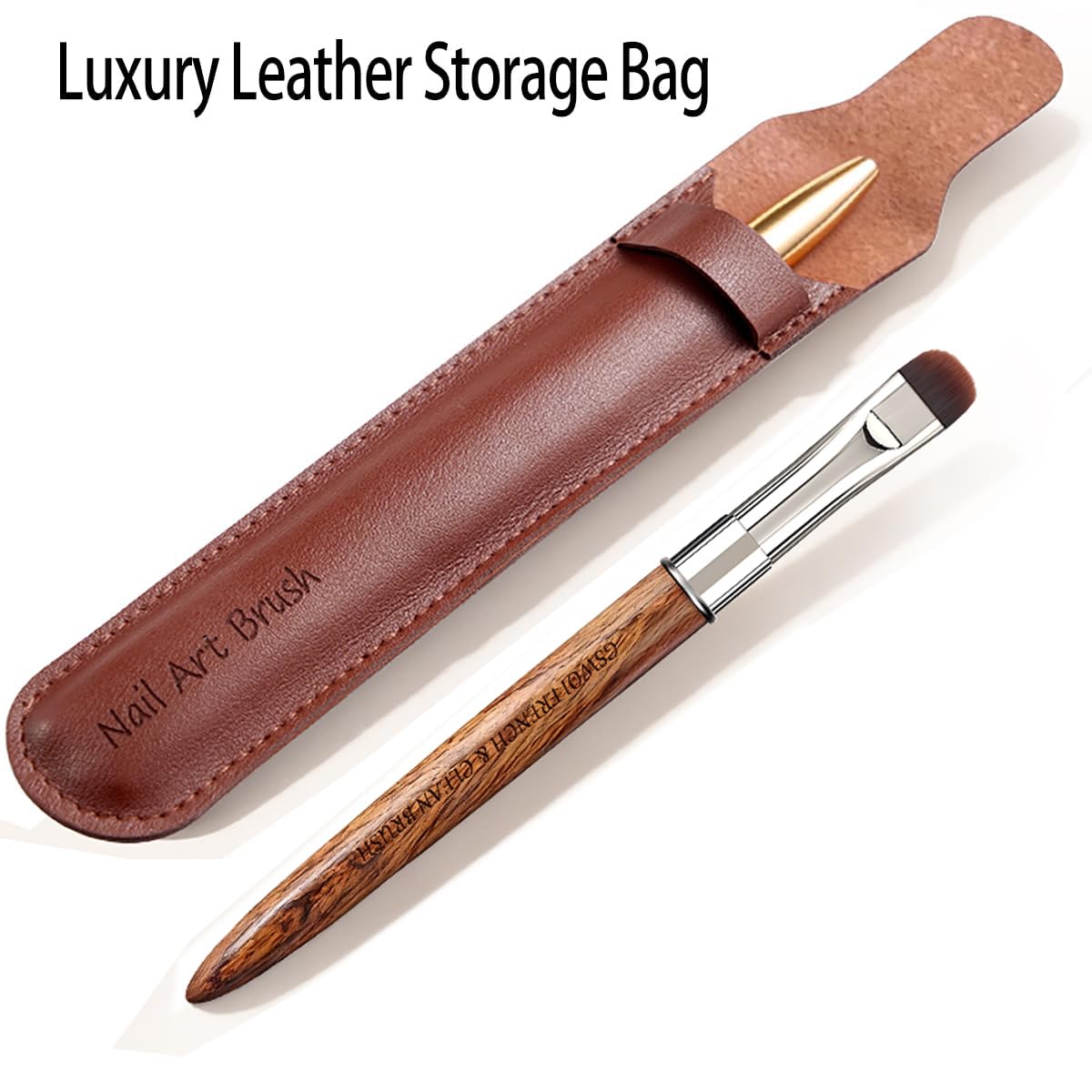 GSWOI storage pouch and brush set protecting bristles during travel