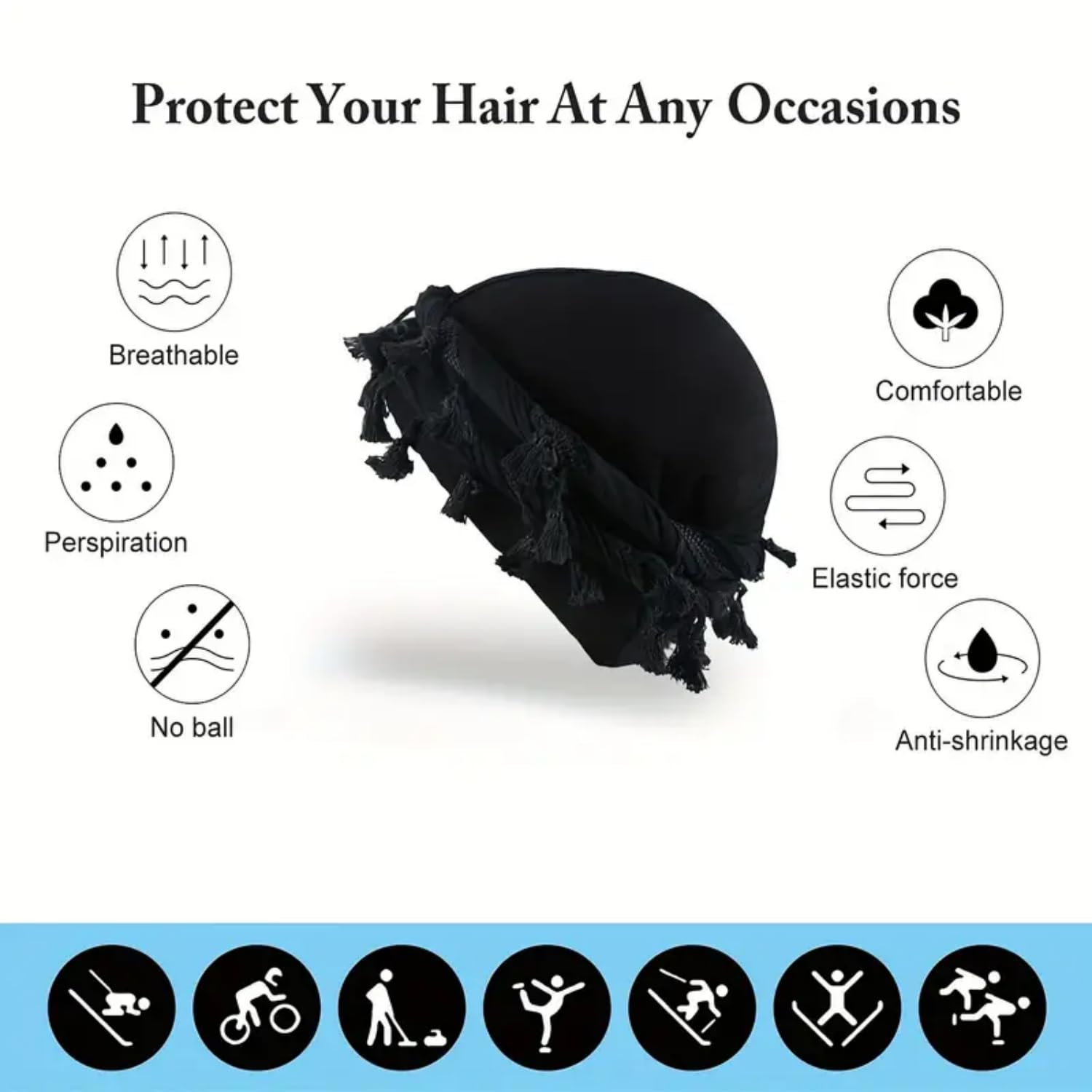 Gturytr satin lining detail protecting hair and reducing friction