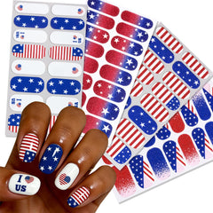 GUAACCB nail wrap next to fingertip to show sizing and custom trimming benefit