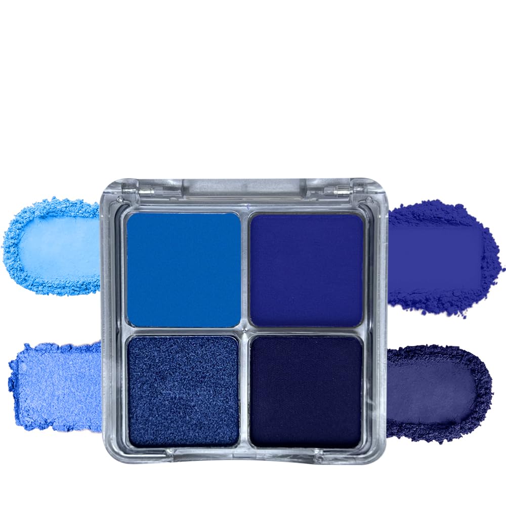 GUANTIAN palette front view showing four shades and compact design for travel