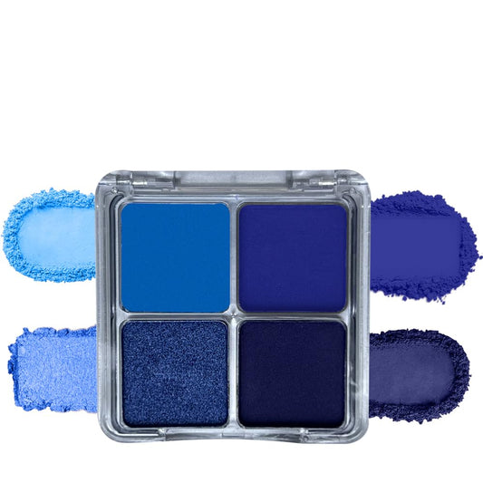 GUANTIAN palette front view showing four shades and compact design for travel