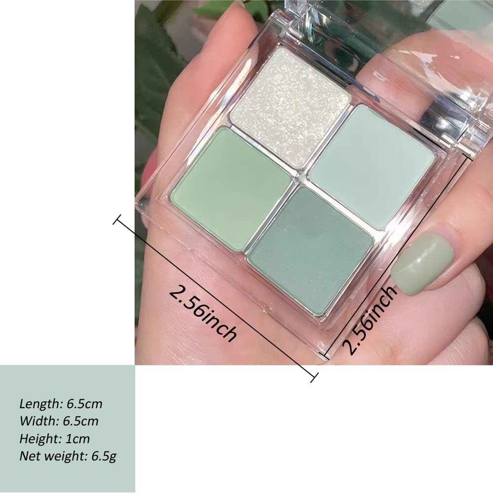 GUANTIAN palette next to brush and bag, highlights portable kit convenience benefit