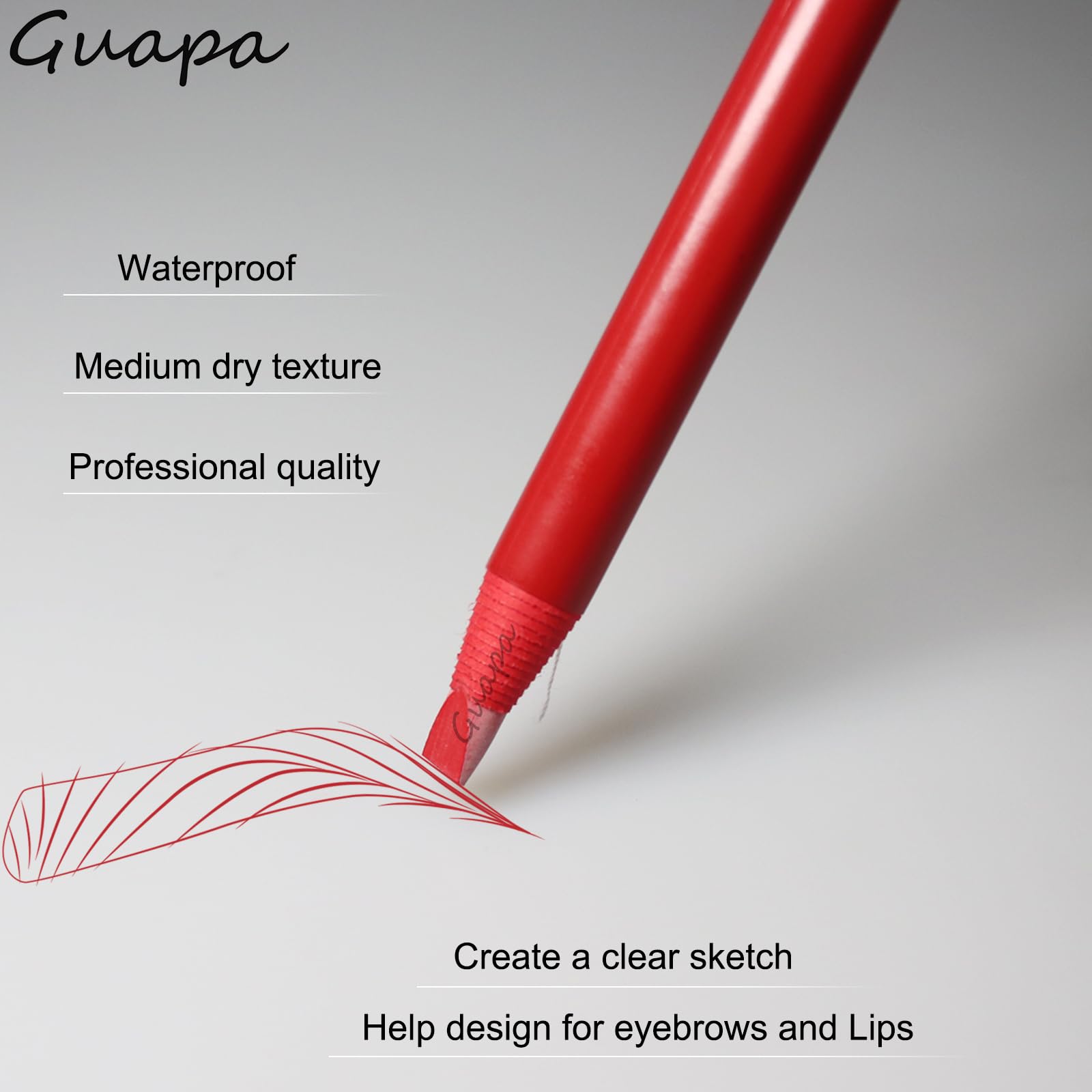 Guapa peel-off film demonstration showing easy clean removal benefit