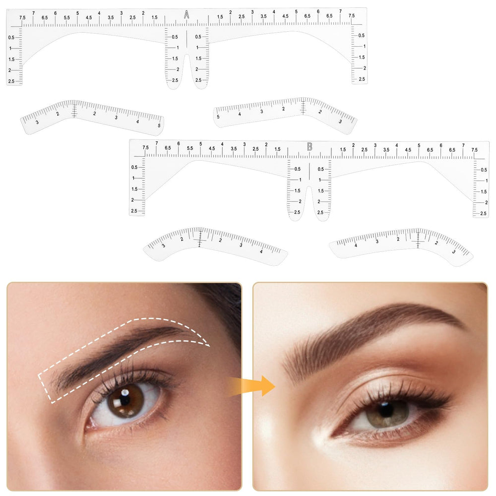 guduling finished filled eyebrow showing symmetrical polished result