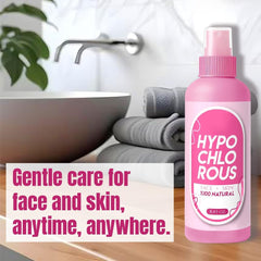 SINCE 1871 GÜLLÜOGLU fine mist close-up demonstrating even coverage for gentle skin refreshment