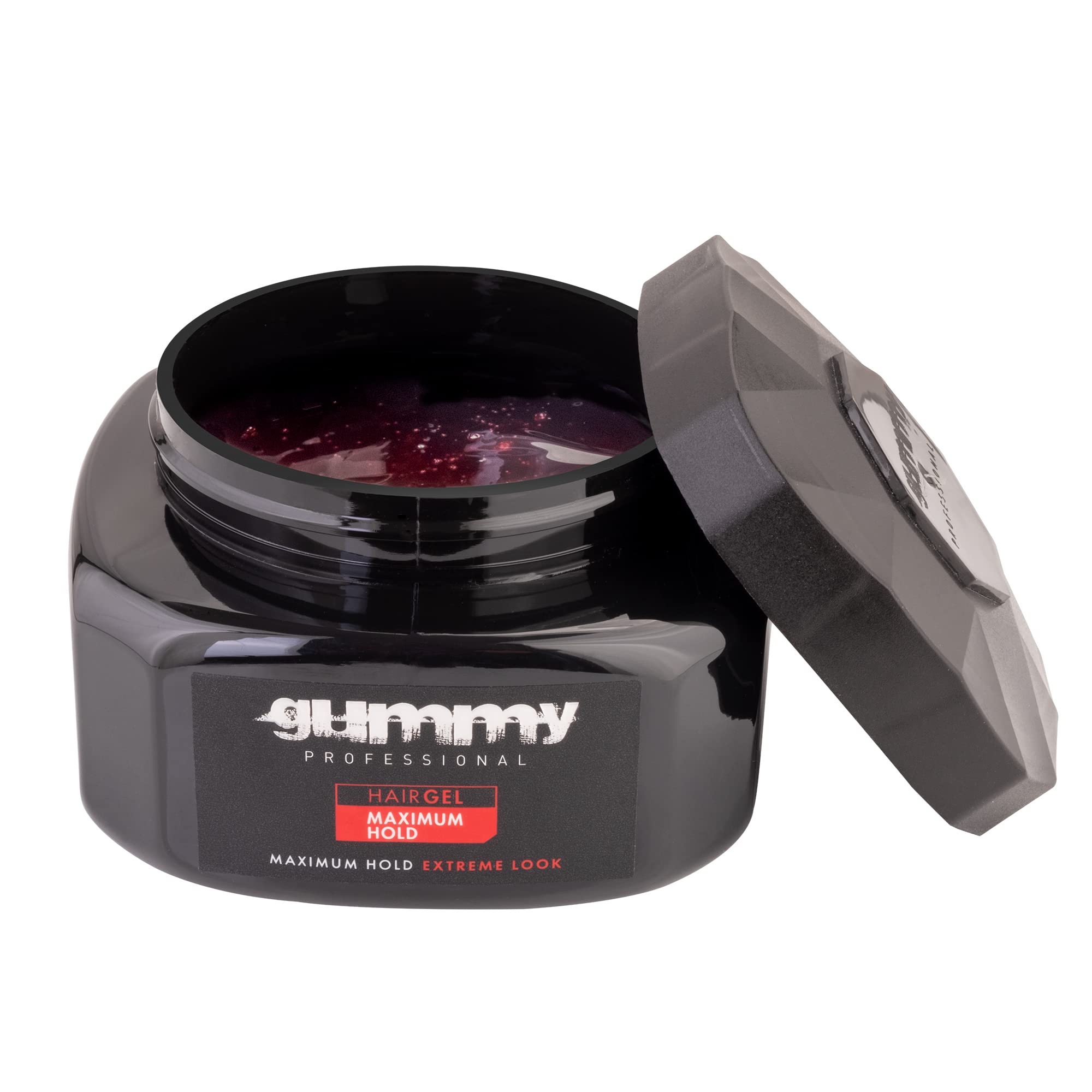 Gummy GU-GU101B in-use styling hands applying gel for long-lasting hold