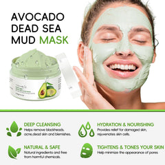 GUOYAOLIFU close-up texture of clay mask highlighting smooth spreadability and gentle exfoliation