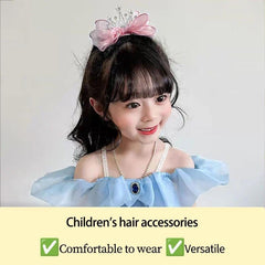 Guqqeuc worn in half-up hairstyle adding instant party-ready charm