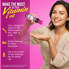 GuruNanda applied to hair ends to reduce dryness and split ends