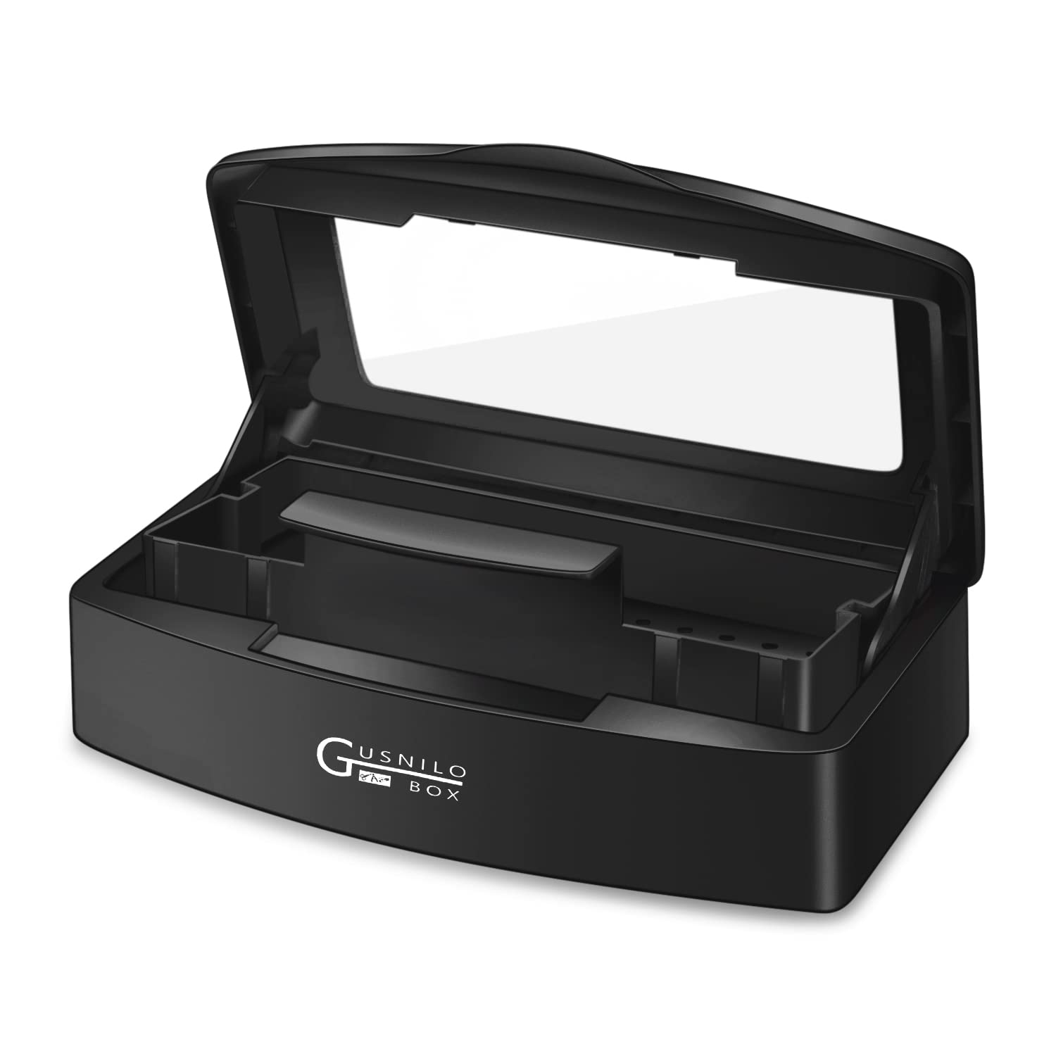 Gusnilo front view with transparent lid showing clear monitoring benefit