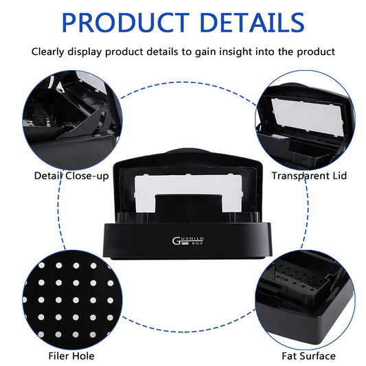 Gusnilo open tray revealing interior for easy tool loading benefit