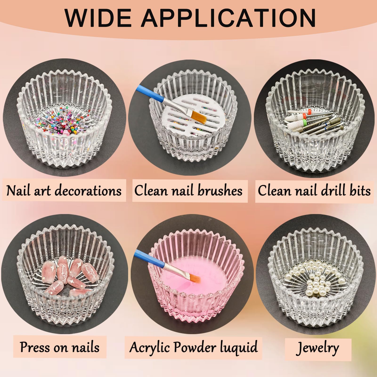 GUXACU removable grid filter detail catching glitter for cleaner brush rinses