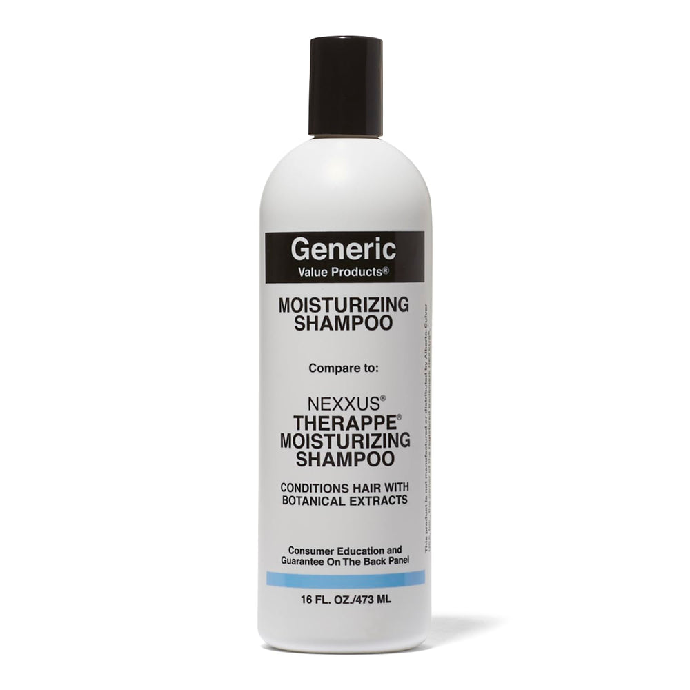 Generic Value Products front bottle showing 16 oz label and nourishing benefits