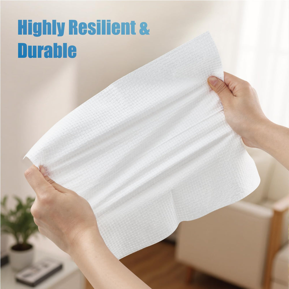 Gold Water Trading open pack with towel pulled out, easy single-use dispensing benefit