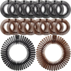 GXXMEI front view of 20-pack headbands showing colors and compact bundle benefit